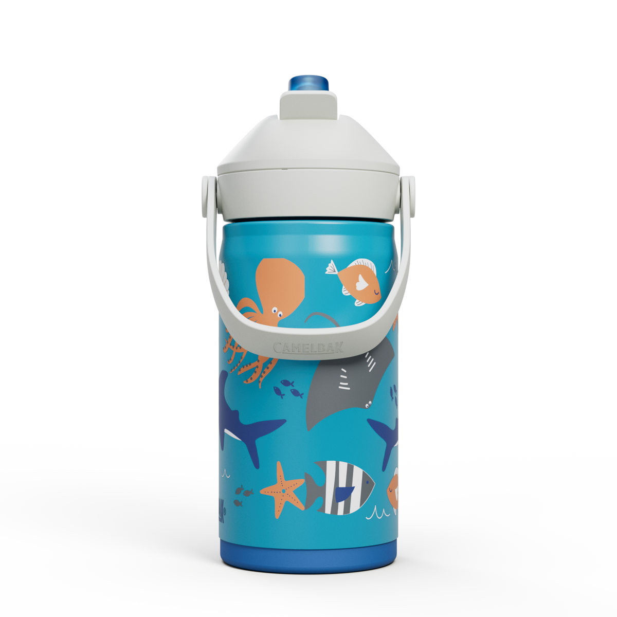Thrive Flip Straw Kids VSS 12oz, Ocean Life