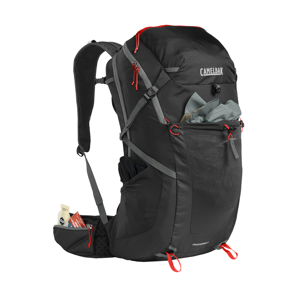 Fourteener 32 100oz, Black/Red Poppy